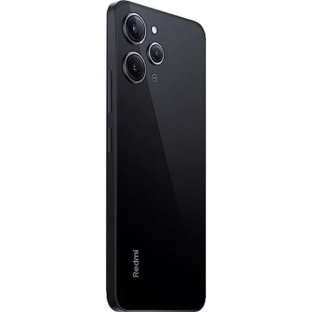 Xiaomi Redmi 12 4G LTE (256GB + 8GB) Factory Global Unlocked 6.67" 50mp Triple Camera (Tmobile Mint Tello Global) (Midnight Black )