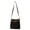 Black, variant on Like Dreams Women's Vegan Leather Adjustable Strap Midnight Quilted Suede Mini Tote Bag