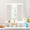 thumbnail image 6 of 4 Pack White Tension Curtain Rod for Windows 28 to 48 inch, Adjustable Expandable Pressure Spring Curtain Rod No Drilling, 7/8" Curtain Rod for Bedroom Doorway Closet Door, 6 of 9