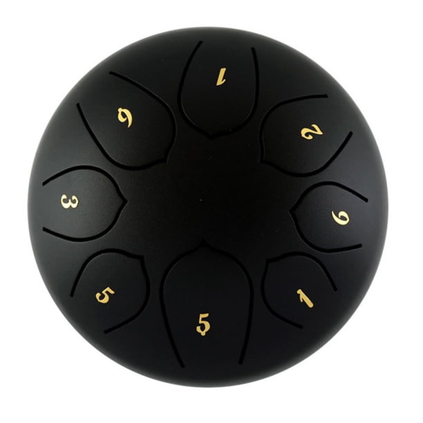 Tambor de Acero Tambor de Lengua drum Instrumentos 6 Pulgadas con Bolsas de Almacenamiento Gloria tambor de acero
