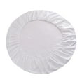 thumbnail image 2 of Sábana bajera ajustable de 220 cm, sábana de algodón para cama, decoración de dormitorio Blanco, 2 of 2