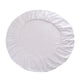 thumbnail image 2 of Sábanas redondas, sábana ajustable de algodón, sábanas para cama de princesa, color blanco, 2 of 2