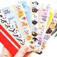 thumbnail image 4 of 8 Packs Cute Animals Sticky Notes Page Flags Index Tabs, Pandas Cats Rabbits Puppies & Penguins Sticky Page Markers Self-Stick Memo Flags Tab Bookmark, 120 Sheets/Pack, in Total 960 Sheets, 4 of 5