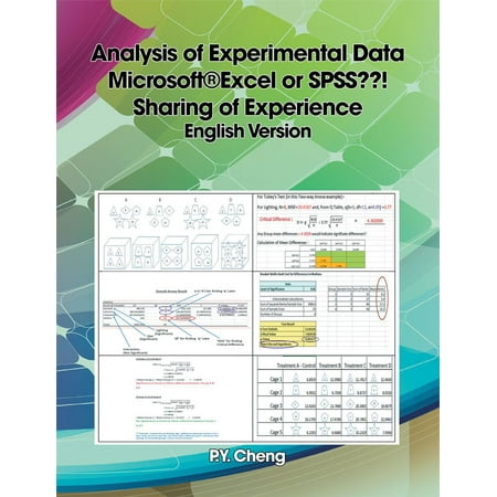 Analysis of Experimental Data Microsoft®Excel or Spss??! Sharing of Experience English Version -