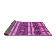 thumbnail image 2 of Ahgly Company Indoor Round Oriental Pink Industrial Area Rugs, 5' Round, 2 of 4