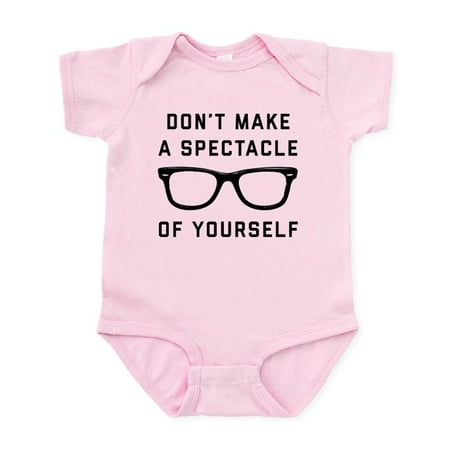 

CafePress - Don t Make A Spectacle Of Your - Baby Light Bodysuit