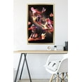 thumbnail image 6 of James Booker - Galaxy Laser Cats on Pizza Wall Poster, 22.375" x 34" Framed, 6 of 6