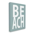 thumbnail image 3 of Stupell Beach Turquoise Text Phrase Landscape Painting Gallery Wrapped Canvas Print Wall Art, 3 of 5