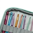 thumbnail image 4 of 2 Sets DIY Crochet Hooks Needles Stitches Knitting Craft Case Crochet agulha set Weaving Tools Sewing Tools, 4 of 6