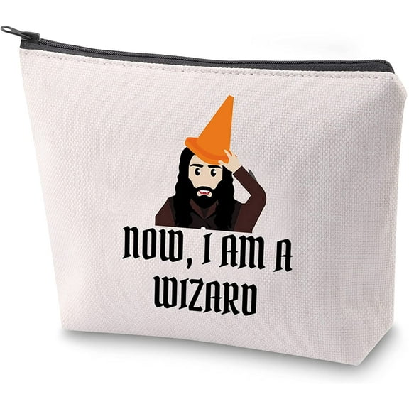 Now I am a Wizard Makeup Bag WWDITS Fans Gift Nandor Zipper Pouch Vampire Lover Gift