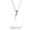 thumbnail image 4 of Pendant Necklace Necklaces for Men Jewelry Decoration Elegant Clavicle Chain Men's Man, 4 of 6