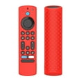 thumbnail image 3 of Funda de silicona para control remoto por voz con cordón y control remoto por voz para Fire TV Alexa, color rojo, 3 of 9