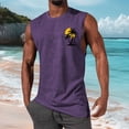 thumbnail image 4 of Pullover de Moda Casual para Hombres Cuello Redondo sin Mangas Suelto Primavera Y Verano, 4 of 5