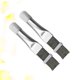 thumbnail image 5 of 2 peines de acero inoxidable para condensador, cepillos de aletas para aire acondicionado, herramienta de limpieza y enfriamiento (plateado), 5 of 7