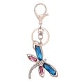 thumbnail image 1 of POINTERTECK Fashion Dragonfly Car Key Chain Lady‘s Bag Pendant Korean Edition Diamond Set, 1 of 6