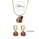 thumbnail image 3 of Pomegranate Necklace Drop Earrings Jewelry Fashion Accessories Stylish Pendant Earrings Studs Earrings for Women Girls, 3 of 5