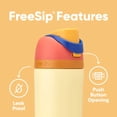 thumbnail image 3 of Botella de agua Owala Kids FreeSip aislada de acero inoxidable 470 mL, 3 of 6