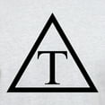 thumbnail image 3 of CafePress - Triangle Icon T Shirt - Men's Classic Graphic T-Shirt, 3 of 4