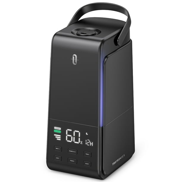 TaoTronics Humidifiers, 4L Ultrasonic Cool Mist Humidifier with ...