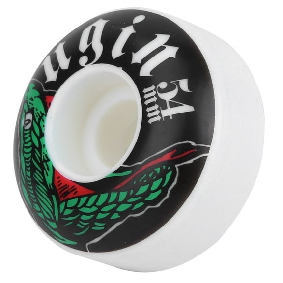 NestledNature 4 Pcs 54*32MM PU Road Skate Long Board Wheel High Strength Skateboard Wheels,Skateboard Wheels, Long Board Wheel