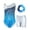 A-Blue Star, variant on Gymnastics Leotards for Girls,Kids Glitter Stars Dance Unitards Biketards with Shorts,Y-Neck