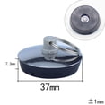 thumbnail image 4 of Cateissary Tapón de baño de acero inoxidable de 3 piezas, tapón fácil de drenar para fregadero de cocina, tapón de drenaje de goma ADAPTABLE, 4 of 6