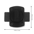 thumbnail image 4 of WynBing 1 Set Gate Latch Bolt Door Latch Screen Door Lock Door Latch Bedroom Door Lock Latch, 4 of 6