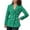 Green, variant on Womens Blazers Casual,Womens Fall Blazers,Double Mid Length Casual Suit Jacket Textured Pure Color Long Sleeve Coat Versatile Daily Wear Outfit - Red