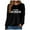 Black, variant on Towmus Oversized Sweatshirt for Women Los Angeles Graphic Hoodies Pullover Sweater Crewneck Long Sleeve Casual Fleece Tops