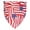 Multicolor-2, variant on 2PC Patriotic Pet Bandana, Independence Day Dogs Cats Scarf with USA Stars & Stripes Design 4th of July Decoration for Small Medium Large Dogs