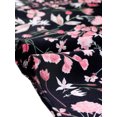 thumbnail image 5 of AllegK Faldasmedpiercon estampado floral y cintuelástialpamujer Negro S, 5 of 5