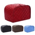thumbnail image 4 of Brown Four Slice Toaster Appliance Cover  Dust and Fingerprint Protection  Machine Washable (11.5W x 8D x 8H)，S Size, 4 of 5