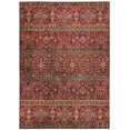 thumbnail image 1 of Neil 3' x 5' Washable Accent Rug, Garnet and Ivory, 1 of 7