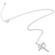 thumbnail image 3 of Luxurious Cross Pendant Necklace For Women Formal Attire Silver Everyday Wear 1Pack, 3 of 5