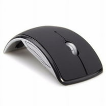 Foldable Wireless Mouse, Ergonomic 2.4G Mini Travel Wireless Optical Mobile Mouse for Laptop, PC, Chromebook, MacBook, Computer