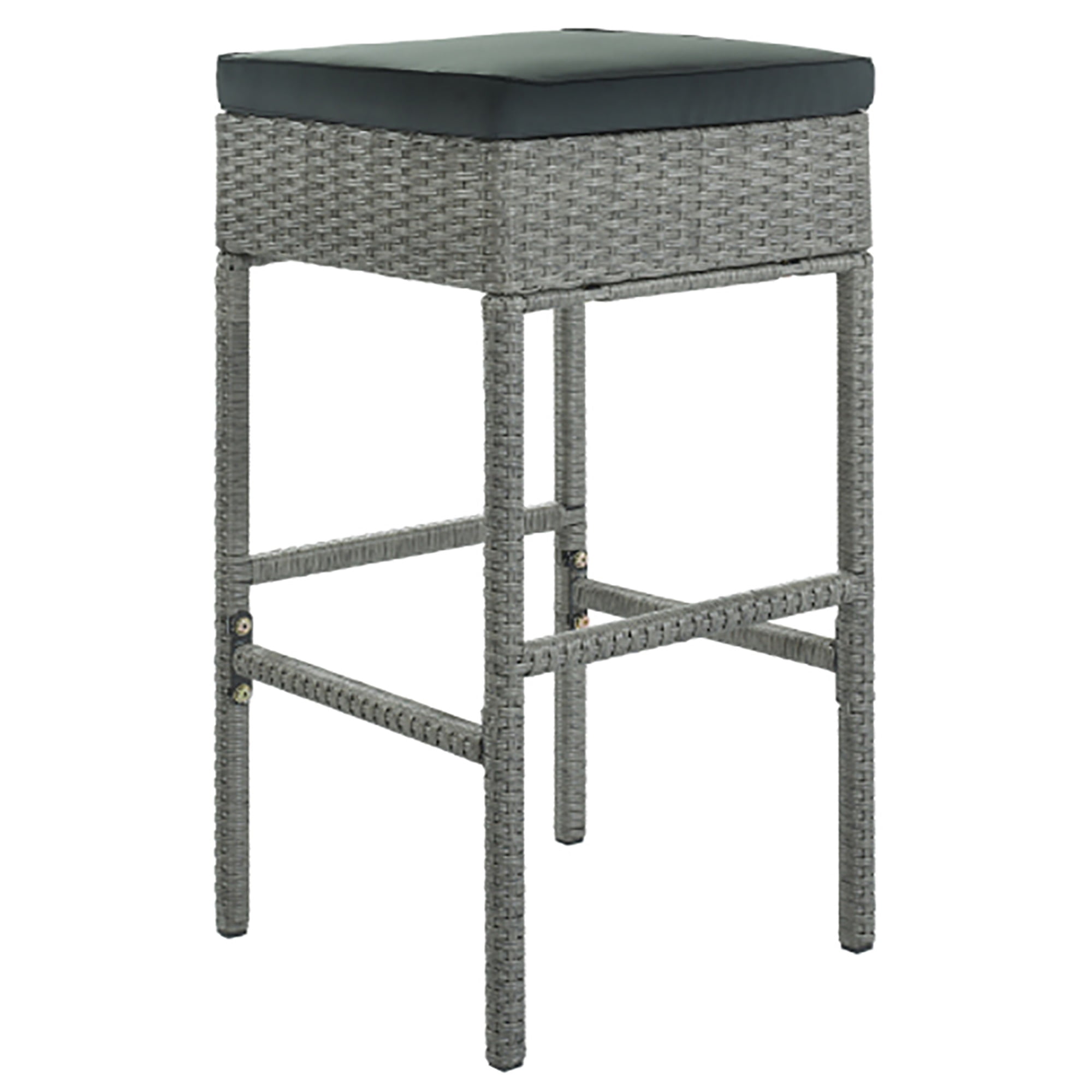 Kadyn 5 Piece Outdoor Patio Dining Table and Chair Set, Wicker Patio Dining Table and Chair Set, Outdoor Rattan Dining Table Set for Patio, Backyard, Balcony, Garden