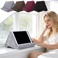 thumbnail image 1 of Sentmoon Lumbar Support Pillow Reading Pillow Tablet Phone Stand Pillow Multi Angle Pillow Reading Pillow Pillows Pad Suitable for Beds Sofas and Other Home Situations, 1 of 7