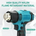 thumbnail image 2 of Portable Electric Hot Air Gun Cordless Heat Gun For Makita 18V Li-ion Battery, 2 of 12
