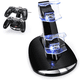 thumbnail image 5 of Cargador de controlador PS4 Cargador de controlador Playstation 4 Soporte de estación de acoplamiento de carga. Estación de carga rápida USB dual e indicador LED para controlador PS4-negro Xemadio 2033324, 5 of 8