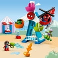 thumbnail image 5 of LEGO DUPLO Marvel Spider-Man & Friends: Funfair Adventure 10963 Fairground with Helicopter toy, Spidey and Hulk Figures, Toys for Toddlers, Boys & Girls Ages 2 Plus, 5 of 7