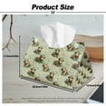 thumbnail image 7 of ZUXONGSY Highland Cow Tissue Box Covers Rectangular PU Long Tissue Box Cover with Buckle Elegant Office Desk Decorations Convenient to Use Waterproof Tissue Cover Home Indoor Decor, 7 of 7