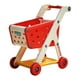 thumbnail image 1 of Mini carrito de compras Toy Mart Carrito de compras Fácil de empujar Divertido almacenamiento Juguete Comestibles Rojo, 1 of 9
