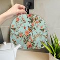 thumbnail image 5 of HELLHERO Blue Floral Bird Scene Teapot Dust Cover Keep Warm Insulation for Creative Gifts, 5 of 8