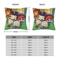 thumbnail image 2 of Rugrats Square Pillow Case Pillow Holder Soft Decorative Pillow Sham Cushion Cases Pillowcase 16"X16", 2 of 7