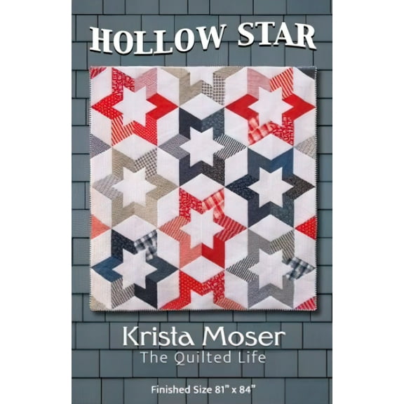 Hollow Star Quilt Pattern by Krista Moser