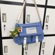thumbnail image 1 of Bolsa bandolera de nailon con colgante con solapa para muñeca de hombro unisex Satchel (Azul) Ehuebsd Para Estrenar, 1 of 9