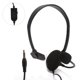 thumbnail image 3 of Auriculares unilaterales con cable para juegos de PC, auriculares de una sola oreja para Sony PS4/5, ordenador portátil, oficina y negocios, 3 of 5