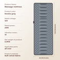 thumbnail image 7 of Ikristin Full Body Shiatsu Massage Mat with Heat - 10 Vibration Motors, 7 of 7