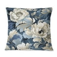 thumbnail image 3 of Designart "Covert Elegance in Victorian Era" Floral Printed Throw Pillow, 3 of 5
