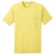 thumbnail image 1 of Camiseta de bolsillo Port & Company 100% algodón Amarillo Pequeño, 1 of 1